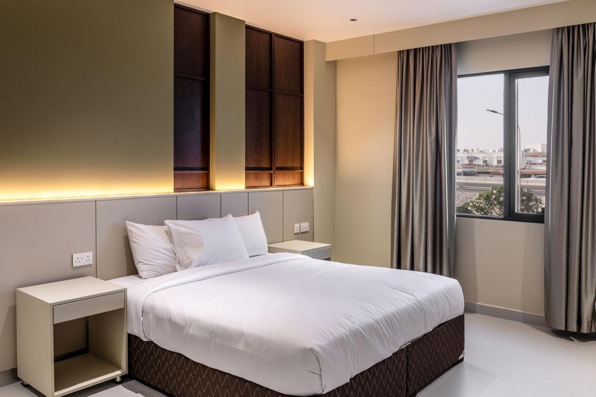 Jarzez Hotel Apartments Al Hail Seeb Exterior foto